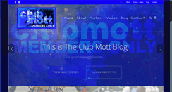 Desktop Screenshot of clubmott.com